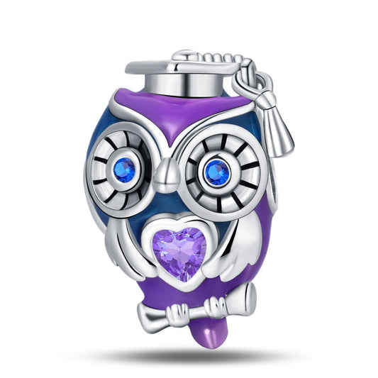 DIY bagoly gyöngy diplomaosztós kalappal – ékszerkészítéshez