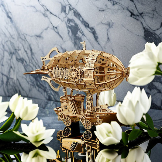 3D Léghajó Makett – Kreatív Fa Puzzle