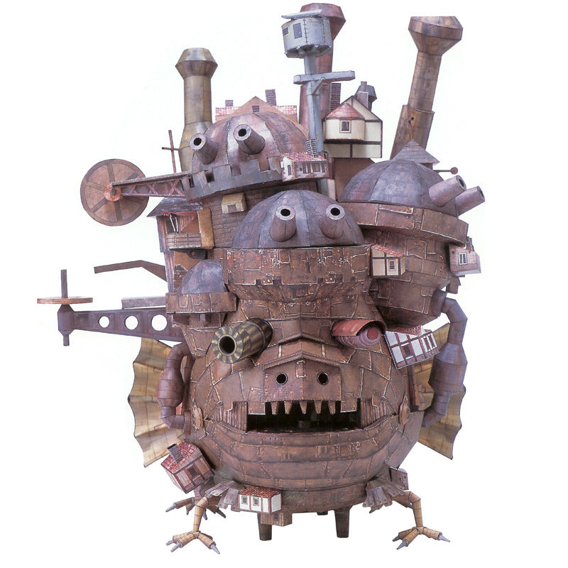Miyazaki kastély – 3D papírmakett | DIY kézműves modell