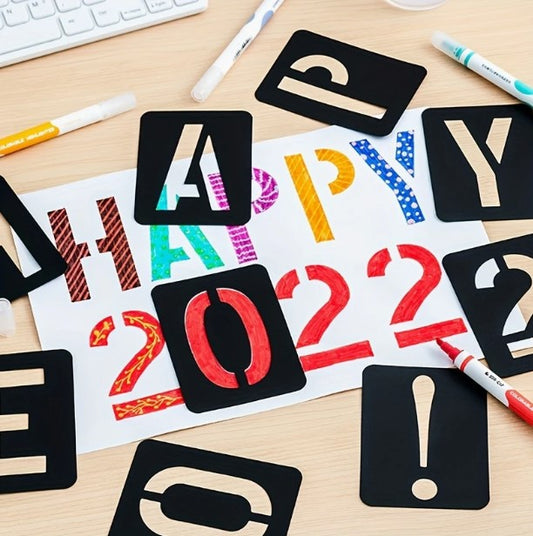 Szám és Betű Forma Sablonok