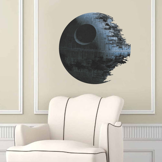 Star Wars Halálcsillag falmatrica – Sci-fi dekoráció PVC-ből