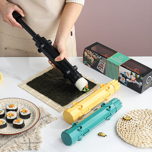 DIY sushi készítő készlet – bazooka típusú gyorsformázó eszköz