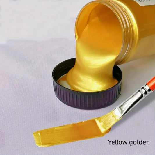 60 ml metál akrilfestékek – vízálló, nem halványuló, DIY és dekorációs használatra