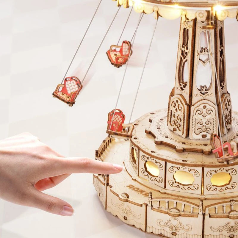 Varázslatos Fa Puzzle Zenélő Játék – Vidámpark Gyermekeknek