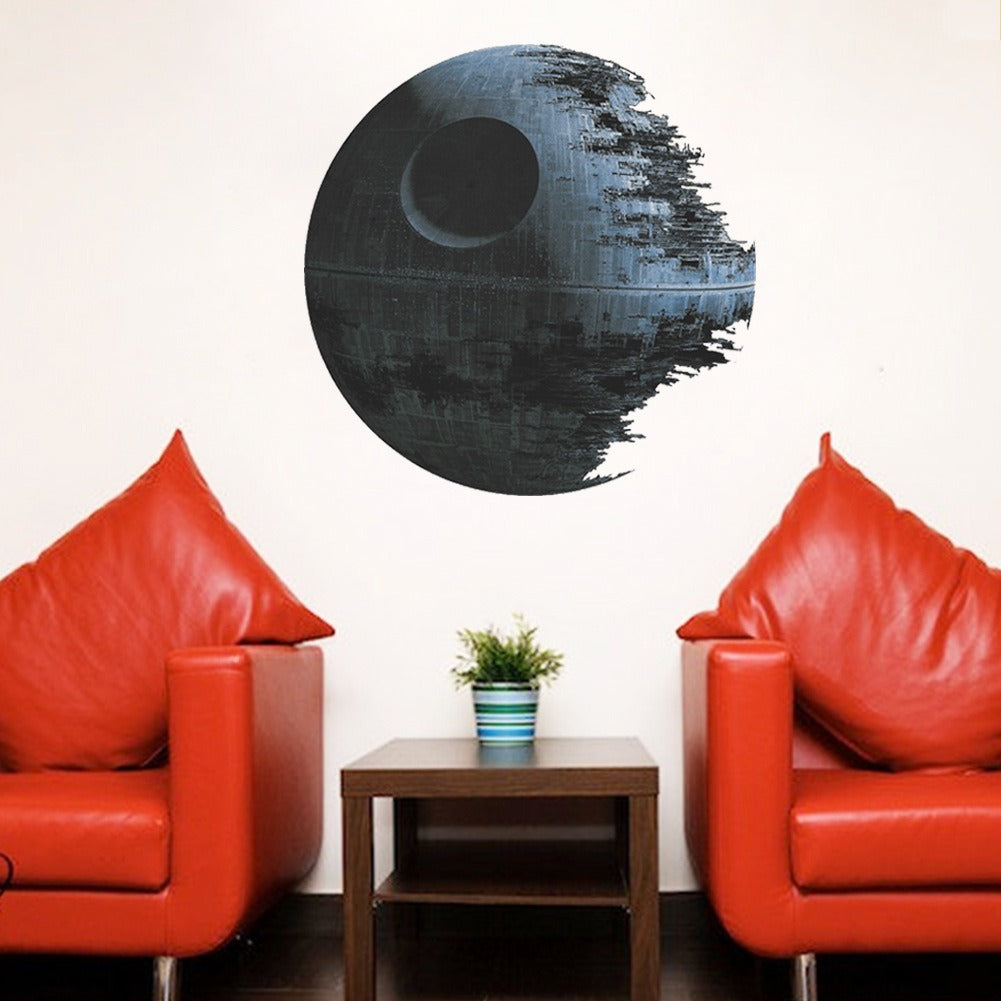 Star Wars Halálcsillag falmatrica – Sci-fi dekoráció PVC-ből