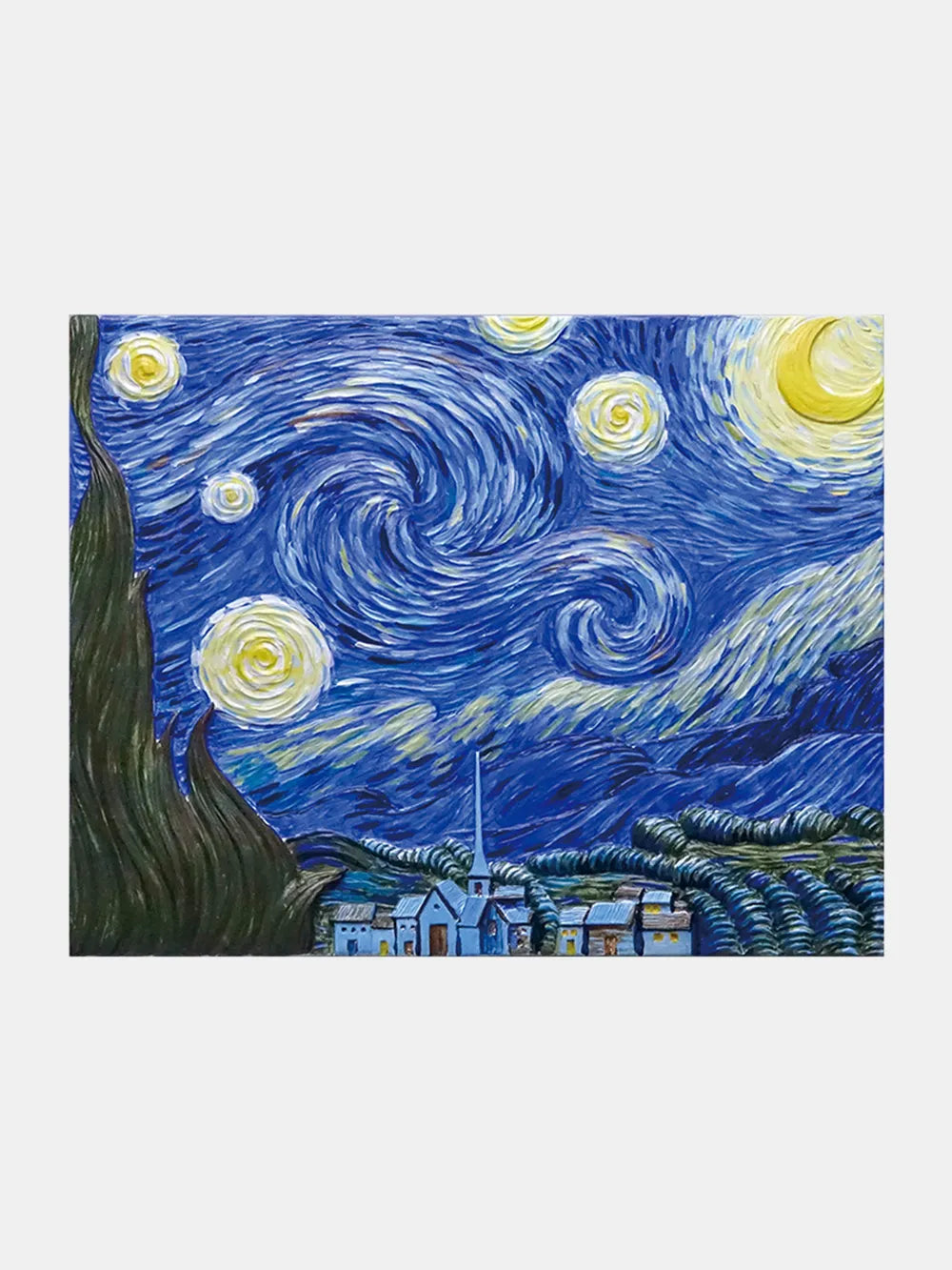 Van Gogh Csillagos éj – 3D olajfestő készlet (DIY)