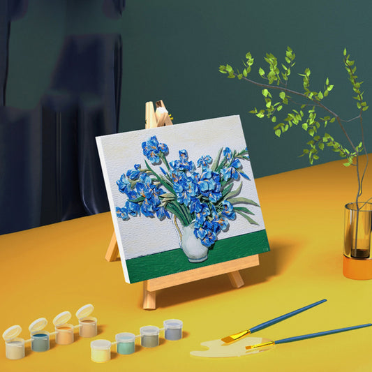 Van Gogh Íriszek – 3D DIY olajfestő készlet