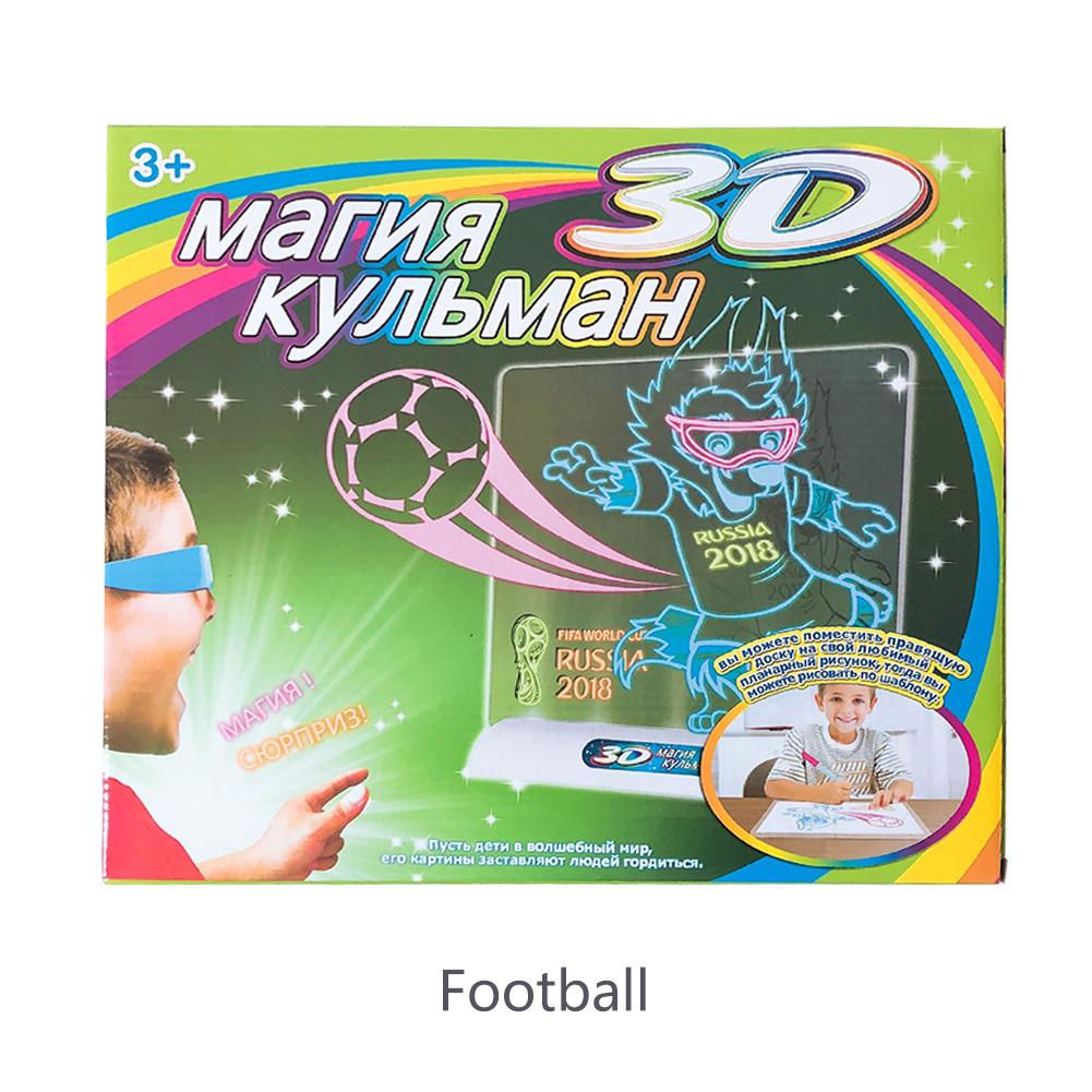 Magic Pad Deluxe – Világító 3D Rajztábla Gyerekeknek