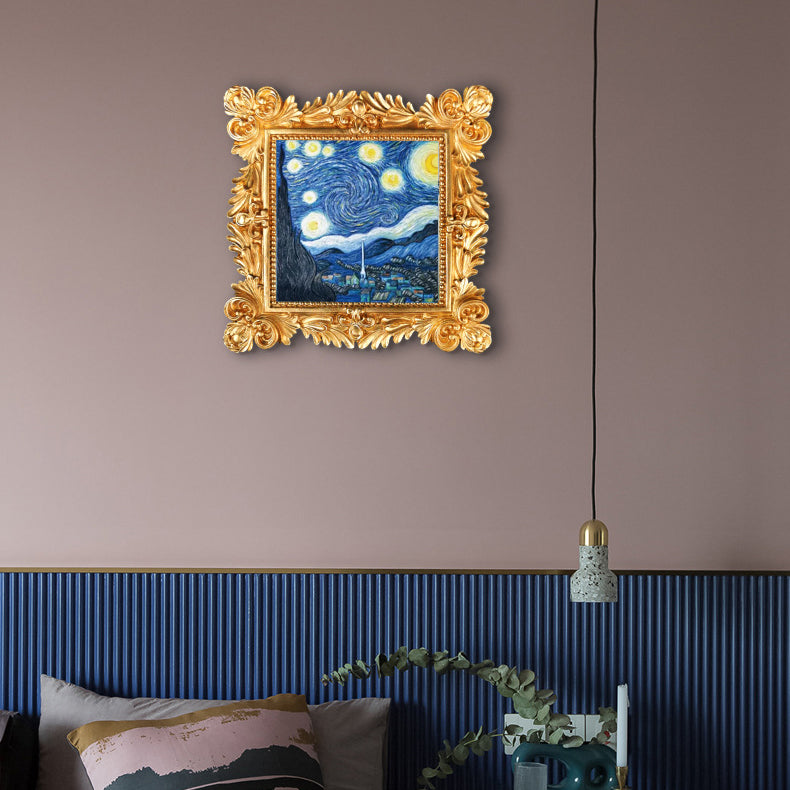 Van Gogh Csillagos éj – 3D domborhatású olajfestmény készlet (DIY)