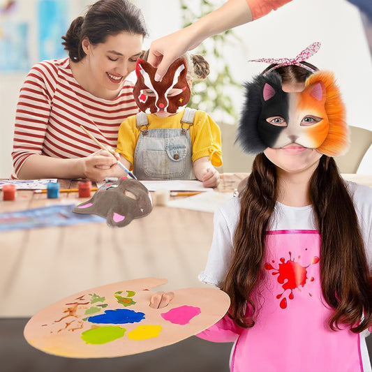 DIY kreatív maszk készlet gyerekeknek és felnőtteknek – alkotás otthon