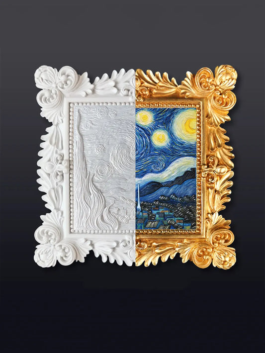 Van Gogh Csillagos éj – 3D domborhatású olajfestmény készlet (DIY)