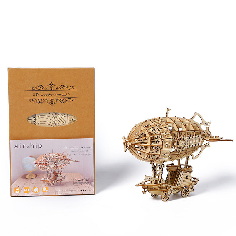 3D Léghajó Makett – Kreatív Fa Puzzle