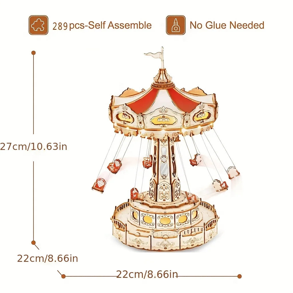Varázslatos Fa Puzzle Zenélő Játék – Vidámpark Gyermekeknek