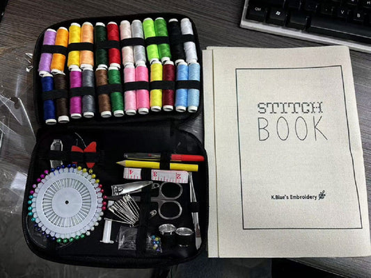 DIY hímzőkönyv utánzat lenvászonból – varrás és hímzés gyerekeknek