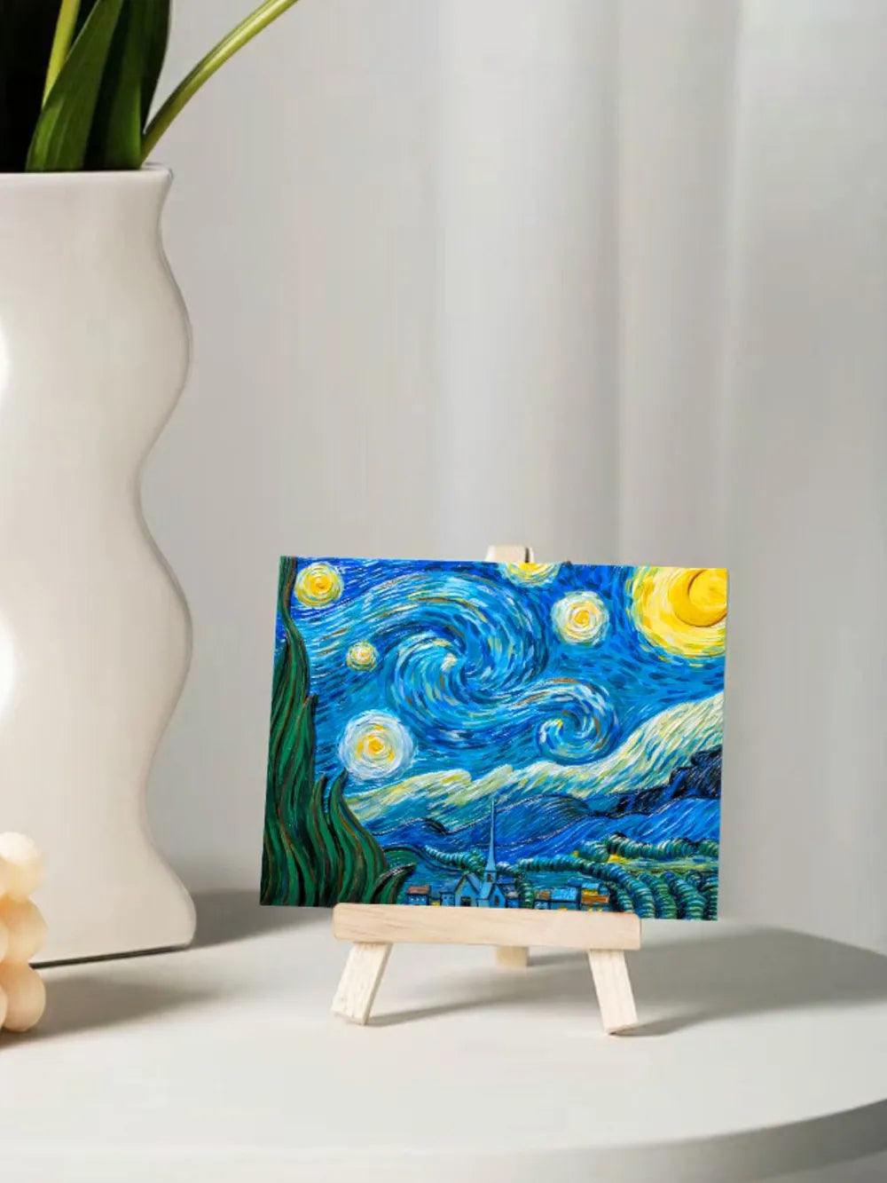 Van Gogh Csillagos éj – 3D olajfestő készlet (DIY)