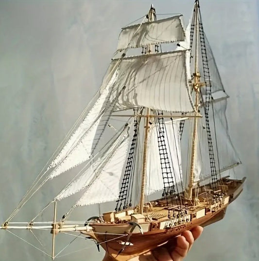 klasszikus nyugati hajómodell készlet – DIY modellező szett