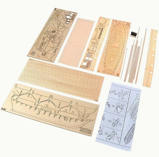 Fa Harko klasszikus nyugati hajómodell készlet – DIY modellező szett