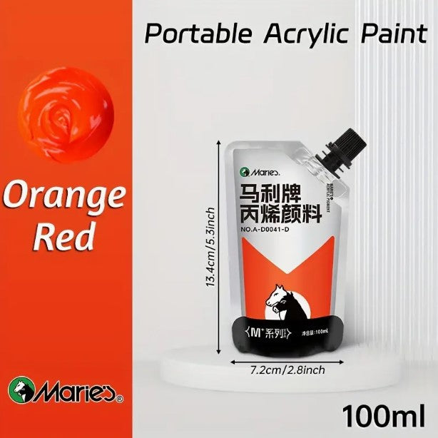 Marie's akrilfesték – 100 ml, vízálló, gazdag pigmenttartalmú, többféle felületre