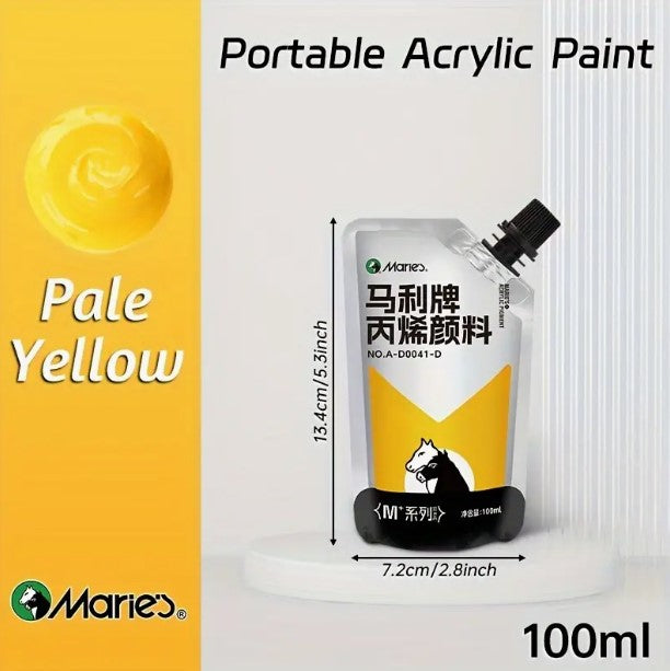Marie's akrilfesték – 100 ml, vízálló, gazdag pigmenttartalmú, többféle felületre