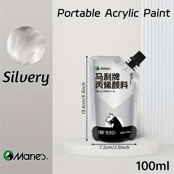 Marie's akrilfesték – 100 ml, vízálló, gazdag pigmenttartalmú, többféle felületre