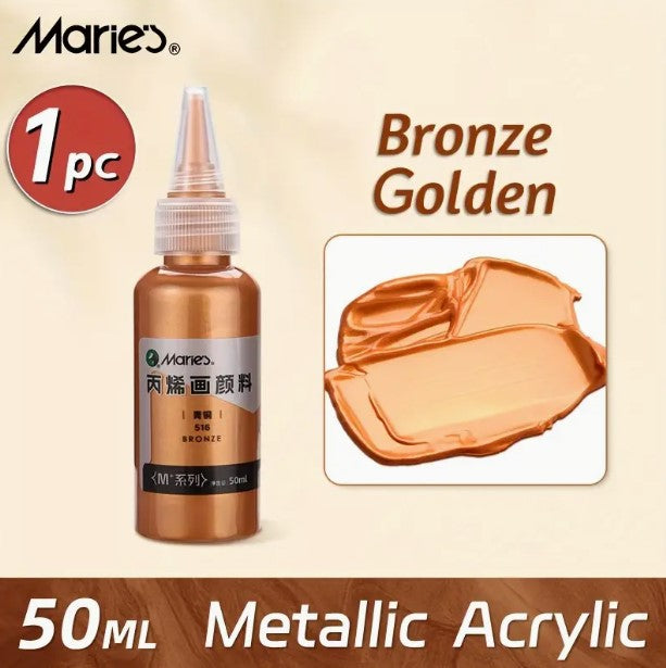 Marie's akrilfesték – 100 ml, vízálló, gazdag pigmenttartalmú, többféle felületre