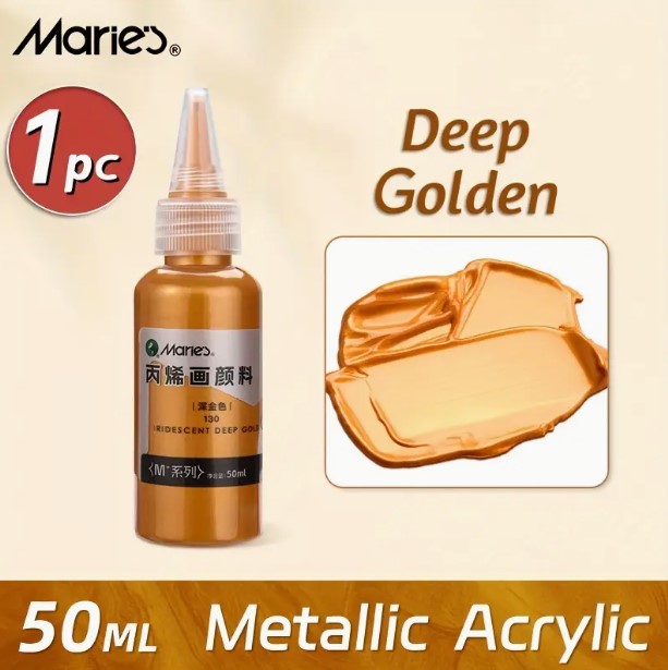 Marie's akrilfesték – 100 ml, vízálló, gazdag pigmenttartalmú, többféle felületre