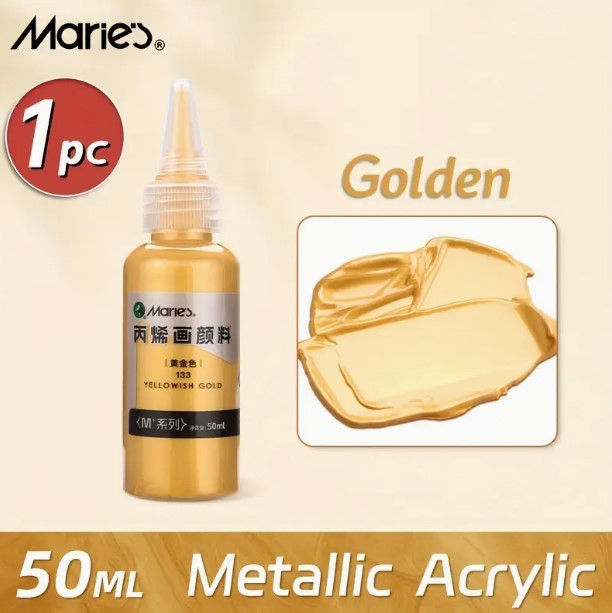 Marie's akrilfesték – 100 ml, vízálló, gazdag pigmenttartalmú, többféle felületre