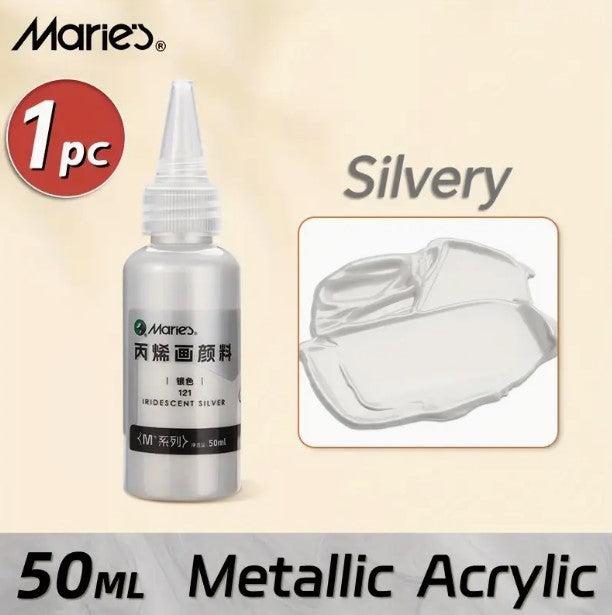 Marie's akrilfesték – 100 ml, vízálló, gazdag pigmenttartalmú, többféle felületre