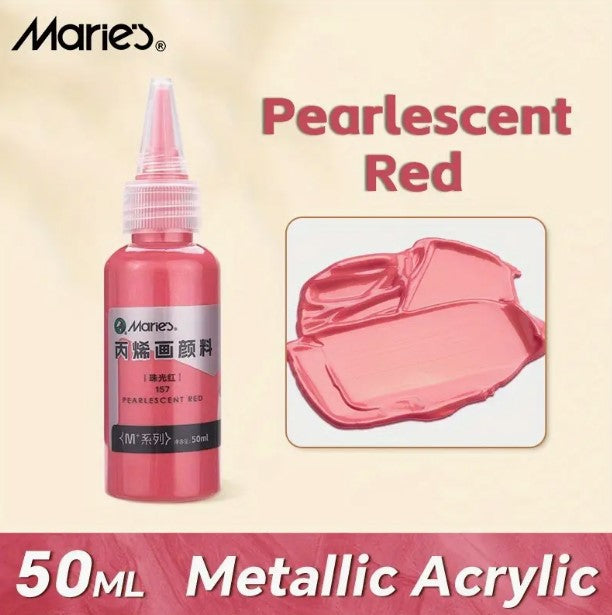 Marie's akrilfesték – 100 ml, vízálló, gazdag pigmenttartalmú, többféle felületre