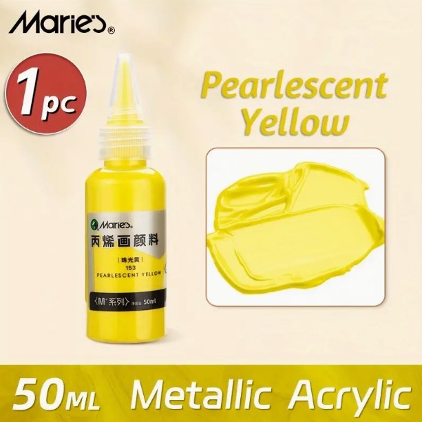 Marie's akrilfesték – 100 ml, vízálló, gazdag pigmenttartalmú, többféle felületre