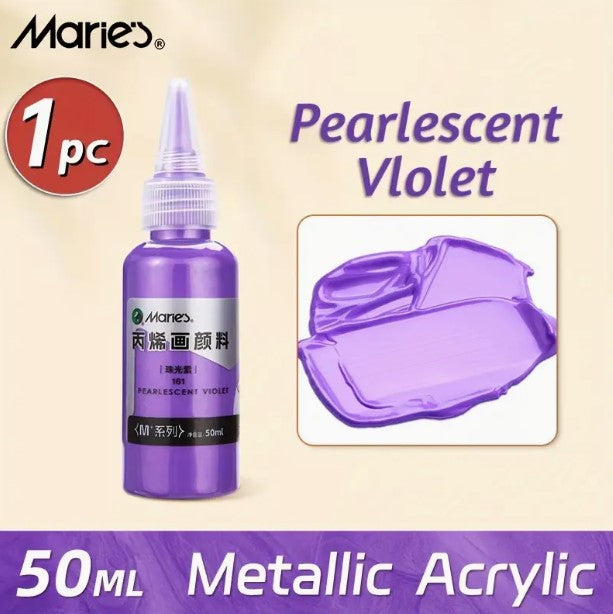 Marie's akrilfesték – 100 ml, vízálló, gazdag pigmenttartalmú, többféle felületre
