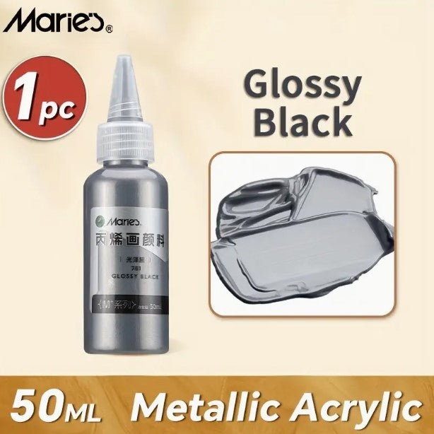 Marie's akrilfesték – 100 ml, vízálló, gazdag pigmenttartalmú, többféle felületre