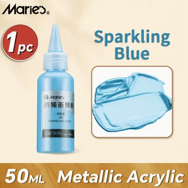 Marie's akrilfesték – 100 ml, vízálló, gazdag pigmenttartalmú, többféle felületre