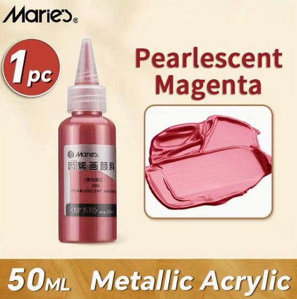 Marie's akrilfesték – 100 ml, vízálló, gazdag pigmenttartalmú, többféle felületre