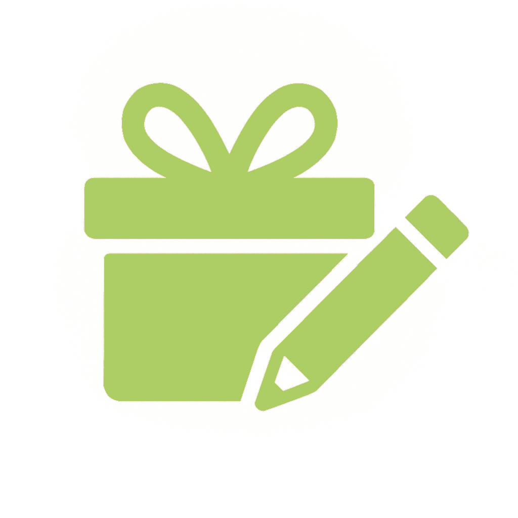 Ünnepi DIY ajándékok ikon