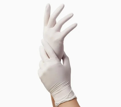 100/50/20db, Fehér eldobható nitril kesztyűk DIY gyanta készítésre