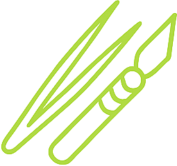 Kiegészítők, eszközök ikon