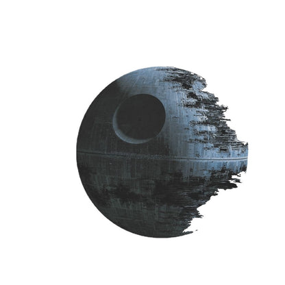 Star Wars Halálcsillag falmatrica – Sci-fi dekoráció PVC-ből