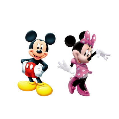 Mickey és Minnie falmatrica – Vízálló dekoráció gyerekszobába
