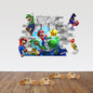 Mario 3D falmatrica – Játékos dekoráció gyerekszobába, PVC