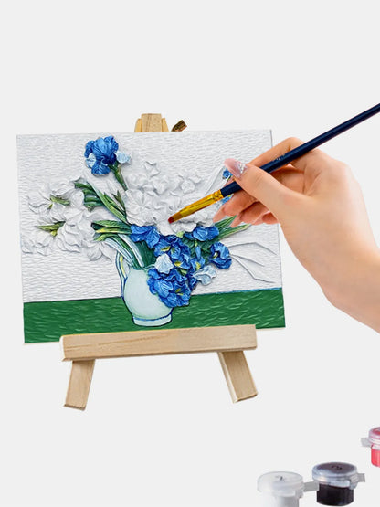 Van Gogh Íriszek – 3D DIY olajfestő készlet