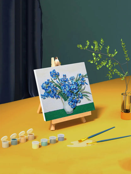 Van Gogh Íriszek – 3D DIY olajfestő készlet