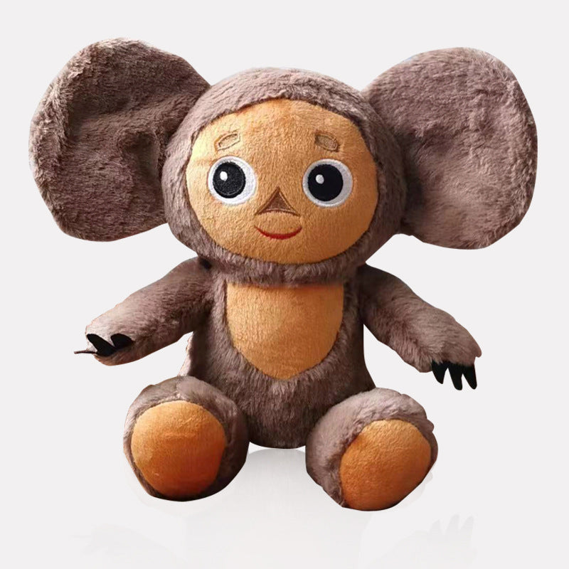 Nagyfülű majom plüss – Puha ölelhető játék, 23 cm / 30 cm