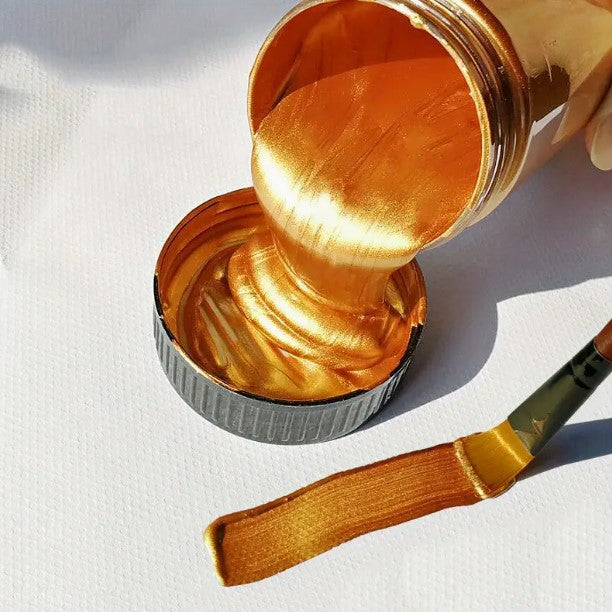 60 ml metál akrilfestékek – vízálló, nem halványuló, DIY és dekorációs használatra