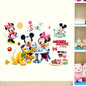 Mickey és Minnie falmatrica – Vízálló dekoráció gyerekszobába