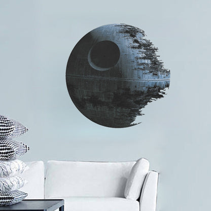 Star Wars Halálcsillag falmatrica – Sci-fi dekoráció PVC-ből