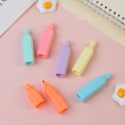 Mini kapszula kihúzófilc – Aranyos színes marker, iskolai és irodai használatra