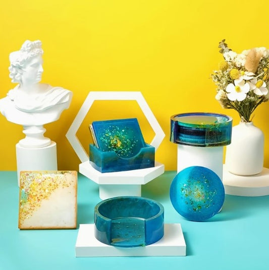 Szilikon Alátét Öntőformák epoxigyantához, DIY 
