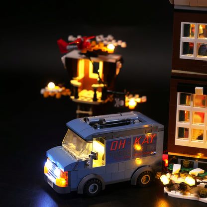 Távirányítós LED világítás LEGO 21330 Little Home-hoz | DIY készlet