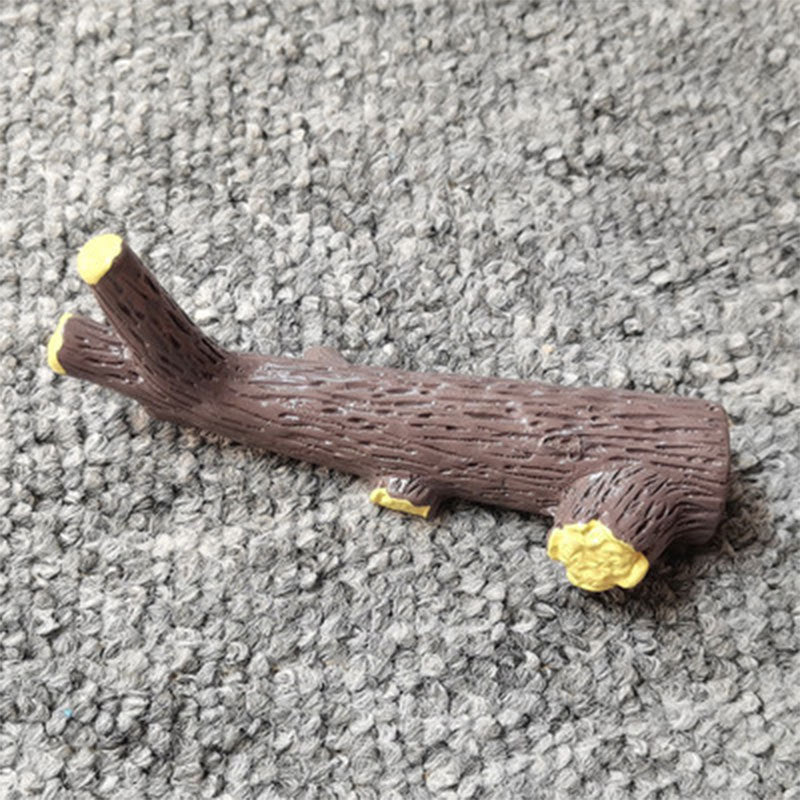 Mini dekoráció – Totoro figura, fatönk, macska és esernyő – DIY pozsgás növényekhez